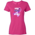 thumbnail image 3 of Inktastic I Wear Purple For Myself Lupus Awareness Women's T-Shirt, 3 of 5
