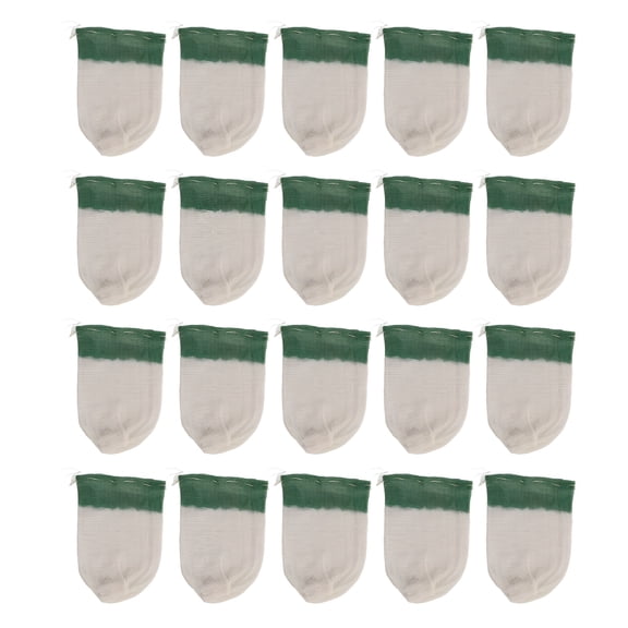 HIBIBUD 20PCS Gas Lamp Mantle Rayon U Shape Universal Propane Lantern Mantle for Outdoor Camping Lantern Natural