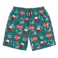 thumbnail image 5 of Goofa Medical Elements Printed Mens Swim Trunks Summer Quick Dry Short Beach Swimwear Bathing Suits-, 5 of 9