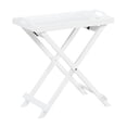 thumbnail image 2 of Convenience Concepts Designs2Go Folding Tray Table, White, 2 of 5