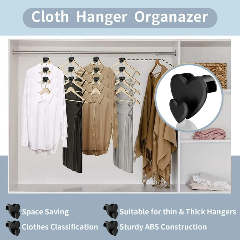 20PCS Clothes Hanger Connector Hooks, Cascading Clothes Hangers