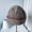 Khaki, variant on Autumn And Winter Australian Wool Pile Hat Women Literary Soft Hat Patchwork Edge Landlord Hat Macaron Knitted Hat