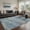 ARA1331-INDIGO, variant on KUETH Area Rugs for Living Room 9x12 Large Modern Machine Washable Vintage Rugs Distressed Abstract Print Blue Throw Rug for Bedroom Aesthetic, Non Slip Carpet with Gripper