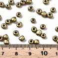 thumbnail image 4 of 1pound 6/0 Glass Seed Beads Baking Paint Round Hole Round Olive 4~5x3~5mm Hole: 1.2~1.5mm about 4500pcs/Pound Brown, 4 of 6