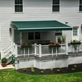 thumbnail image 2 of Awntech 14 Ft Maui Left Motorized Heavy Duty Patio Retractable Awning (168in x 9.25in x 120in), Forest, 2 of 8