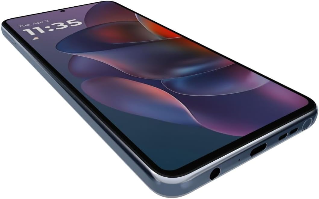 Restored Motorola moto g stylus 2025 128GB - Boost Mobile - Pantone Gibraltar Sea (Refurbished)