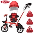 thumbnail image 3 of Triciclo para niños Evolutivo JOYKOO Asiento giratorio 360 luz sonido rojo, 3 of 7