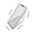 thumbnail image 2 of Contenedor Triangular para Sándwich Soporte Reutilizable Caja Transparente Alimentos Pastel Frutas, 2 of 2
