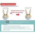 thumbnail image 2 of Red Dollar 60 Minutos Wind Up Dial 360 ° Rotación Cute Easter Kitchen Timer, Sin baterías 100% Mechanical Strong Ring JAMW Sencillez, 2 of 5