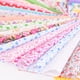 thumbnail image 5 of 100 Unids DIY Patrón Surtido Floral Impreso Patchwork Tela de Algodón Paño Costura Acolchado Paño 10 Tomshoo  Material de patchwork, 5 of 7