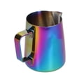 thumbnail image 3 of Jarra para espumar leche, jarra de leche de acero inoxidable de 380 ml, taza para espumar leche, taza para espumar leche, rendimiento impulsado, 3 of 12