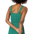 thumbnail image 4 of Babysbule Women's Summer Dresses Clearance Fashion Women O-Neck Casual Solid Sleeveless Beach Wooden Ears Above Knee Dress, 4 of 6