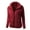 Red, variant on Brilliant Womens Coats and Jackets Plus Size Winter Solid Color Pol Sweater Long Sleeve Hooded Casual Coat/Jacket Clearance Clothes under $5.00