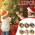 thumbnail image 5 of 12-Piece Wooden Jesus Ornament Set - Handcrafted Religious Christmas Tree Decor with Hanging Ribbons (Nativity-Themed Christian Holiday Collection), 5 of 8