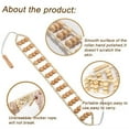 thumbnail image 3 of Wood Back Massage Roller Rope, Wood Therapy Cellulite Self Massage Tools For Back Neck Leg Pain Relief, 3 of 6