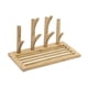 thumbnail image 3 of Soporte para secar botellas de bebé Sunnimix organizador de madera soporte de drenaje fácil almacenamiento duradero, 3 of 8
