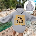 thumbnail image 4 of Christian Hoodies for Women 2025 Jesus Loves You Cute Y2K Graphic Hoodie with Pockets Hooded Sweatshirt Women Pullover, 4 of 6
