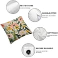 thumbnail image 4 of JRXY  Outdoor Pillows Cover Pack of 2 Floral Waterproof Throw Pillow Covers  Outdoor Pillows for Patio Furniture Garden Square Outdoor Waterproof Throw Pillows White, 4 of 6