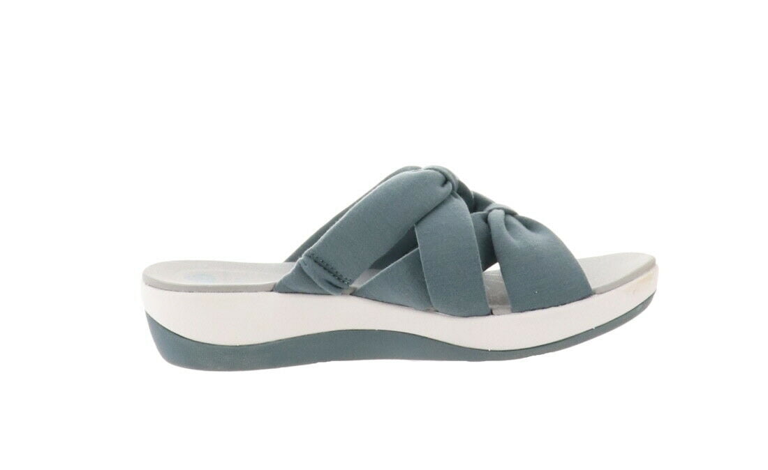 cloudsteppers by clarks jersey slide sandals