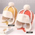 thumbnail image 4 of Baby Beanie Windproof Winter Hat Water Repellent ‌   Warm Hat Lightweight Earflap Hat with Mask for Cold Snow Weather, 4 of 6