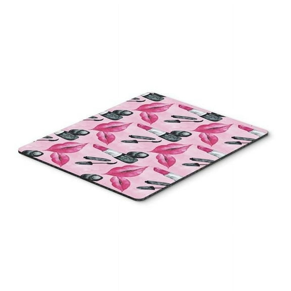 Watercolor Diva Lipstick Mouse Pad, Hot Pad or Trivet