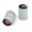 Aluminum, variant on Superman Classic S Shield Logo Motorcycle Bicycle Bike Tire Rim Wheel Aluminum Valve Stem Caps