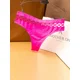 thumbnail image 2 of Tangas sólidas recortadas, bragas íntimas elásticas suaves y cómodas, lencería y ropa interior femenina, 2 of 5