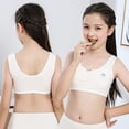 thumbnail image 3 of ibuvkizy Kids Girls Underwear Foam Bra Bralettes Children Underclothes Sport Clothes, 3 of 9