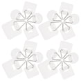 thumbnail image 4 of TABLZONE 45Pack Square Molding Hooks for Picture Hanging Plastic Removable Adhesive Hangers 1.7X1.3X0.2in Renters, 4 of 8
