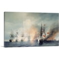 thumbnail image 1 of ARTCANVAS Russian and Turkish Sea Battle of Sinop 1853 Canvas Art Print by Ivan Aivazovsky - Size: 26" x 18" (0.75" Deep), 1 of 9