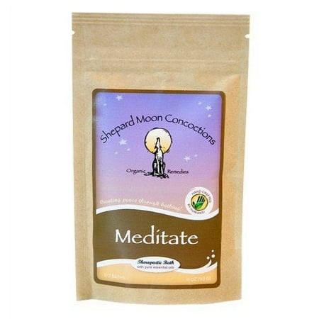 Shepard Moon Concoctions Epsom Salt Meditate Bath Remedy 4 oz Bag