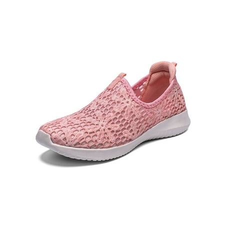 

Women Sneaker Shoes Slip on Hollow Out Breathable Casual Shoes Canvas Shoes
