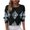 Black, variant on Women Sequins Knitted Round Neck Long Sleeve Geometric Casual Fashion Party Holiday Loose Sweater, Red XXL
