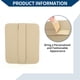 thumbnail image 5 of Organizador de Visera de Sol para Auto Unique Bargains / Bolsa de Almacenamiento con Soporte para Gafas de Sol y Ranura para Tarjetas / 1 Pc Beige, 5 of 7