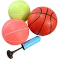 thumbnail image 5 of 5-in-1 Kids Jungle Gym Set: Adjustable Bar, Deluxe Swing, Rings, Basketball Net - Playground Fun!, 5 of 8