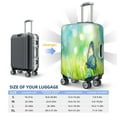 thumbnail image 4 of Hirioo green grass and butterfly for Elasticity Suitcase Cover (No luggage Included) Durable Luggage Protector Fits 18-32 Inch Luggage-Small, 4 of 7