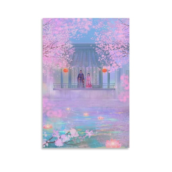 The Apothecary Diaries Anime Wall Art Poster Scroll Canvas Painting Picture Living Room Decor Home 12x18inch(30x45cm)