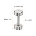 thumbnail image 2 of Unique Bargains 8Pack Métal Sac Sangle Connecter Boucles, 16x26mm Bourse Vis Rivets de Fixation (Ton Argent), 2 of 7