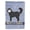 Multicolor, variant on Black Cockapoo Welcome Garden Size Flag