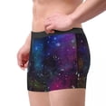 thumbnail image 3 of Men's Panties Underpants Boxers Underwear Galaxy Nebula Night Starry Sky Male Shorts, 3 of 6