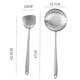 thumbnail image 2 of Juego de utensilios de cocina Wok de acero inoxidable - Herramientas de cocina Wok resistentes al calor, 2 of 5