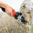 thumbnail image 2 of Electric Sheep Clipper, Comfortable Grip Easy Maintenance And Care Sheep Clipper, Compact Structure Light Weight For Farmers Sheep Veterinarians Wool US Plug 110V, 2 of 8