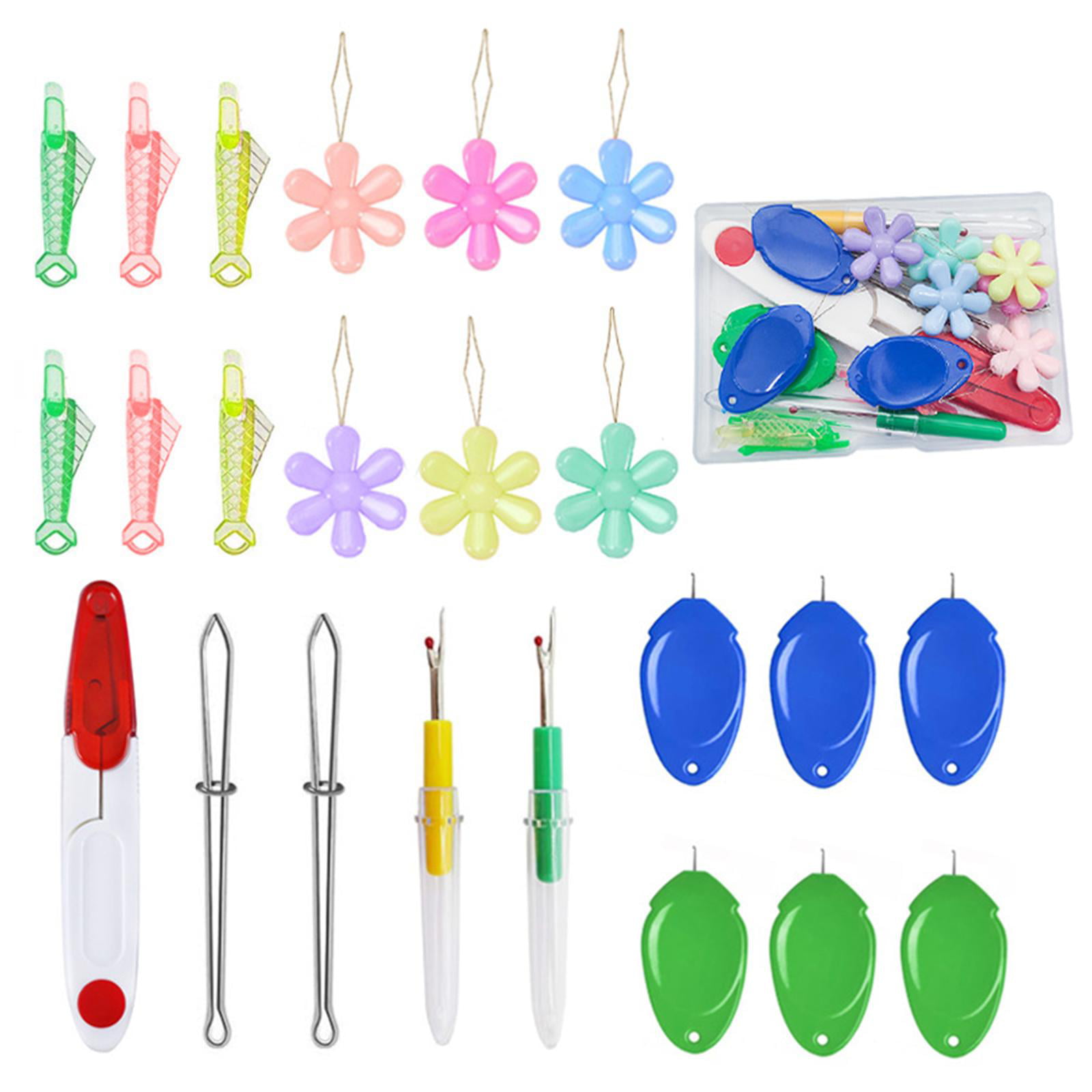 Needle Threaders for Hand Sewing,25 Pcs Needle Threaders Kit,Include Fish  Type Easy Threader/Gourd Shaped Sewing Needle Threader/Thumb Shaped