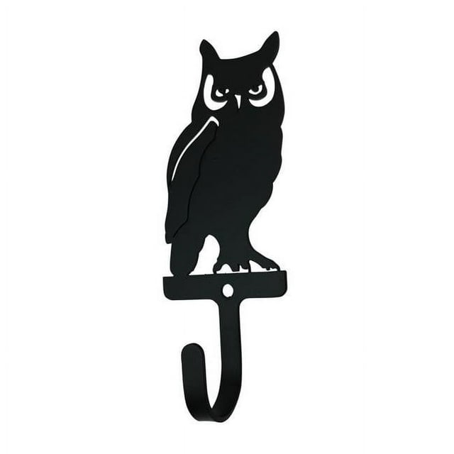Village Wrought Iron WH-224-S Crochet Mural pour Chouette - Petit