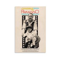 Nuovo Cinema Paradiso 80s Movie Poster (9) Print Photo Art Painting Canvas Poster Home Decorative Bedroom Modern Decor Posters Gifts 24x36inch(60x90cm)