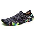 thumbnail image 1 of Zapatos descalzos de agua para adultos, Zapatos de playa suaves para nadar (gris 186 44) Tmvgtek Tenis De Mujer Tenis De Hombre, 1 of 6