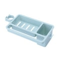 thumbnail image 2 of TIMIFIS Plastic Stand Rice Spoon Plastic Faucet Shelf Kitchen Shelf Sink Drainage Shelf Kitchen Gadget Organizer Utility Utensils Kitchen Gadgets, 2 of 6
