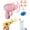 Pink, variant on Bamboo Dragonfly Catapult Pistol, 2‑in‑1 Interactive Pet Toy with Colorful Flying Propellers Set, Interactive Flying Disc Launcher & Fetch Toy for Cats