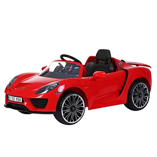 Rollplay 6V Porsche 918 Kids' Electric Ride-On Car, Battery Rollplay 6V Porsche 918 Kids' Electric Ride-On Car, Battery