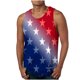 thumbnail image 2 of Tanques para Hombre de Verano Suelto Chaleco Impresión Deportivo Cuello Redondo, Camisa sin Mangas Casual para Al Aire Libre Y Diario, 2 of 5
